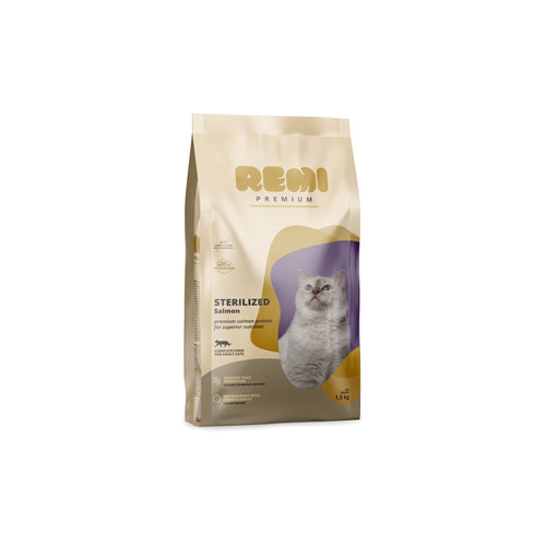 REMI PREMIUM Sterilized, losos, 1,5kg