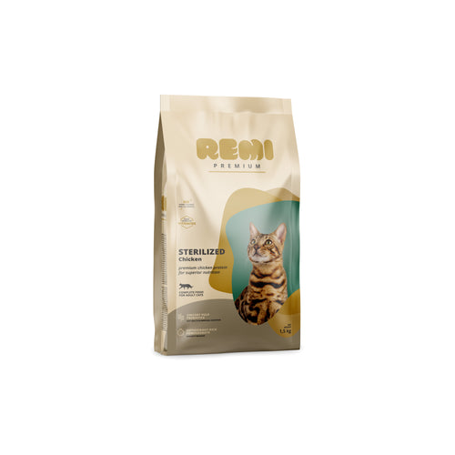REMI PREMIUM Sterilized, piletina, 1,5kg