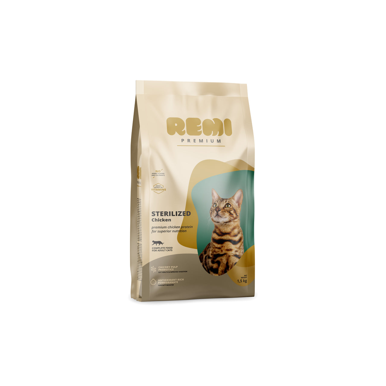 REMI PREMIUM Sterilized, piletina, 1,5kg