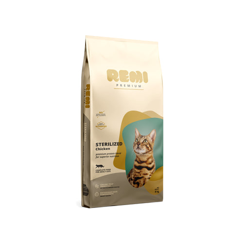 REMI PREMIUM Sterilized, piletina, 8kg