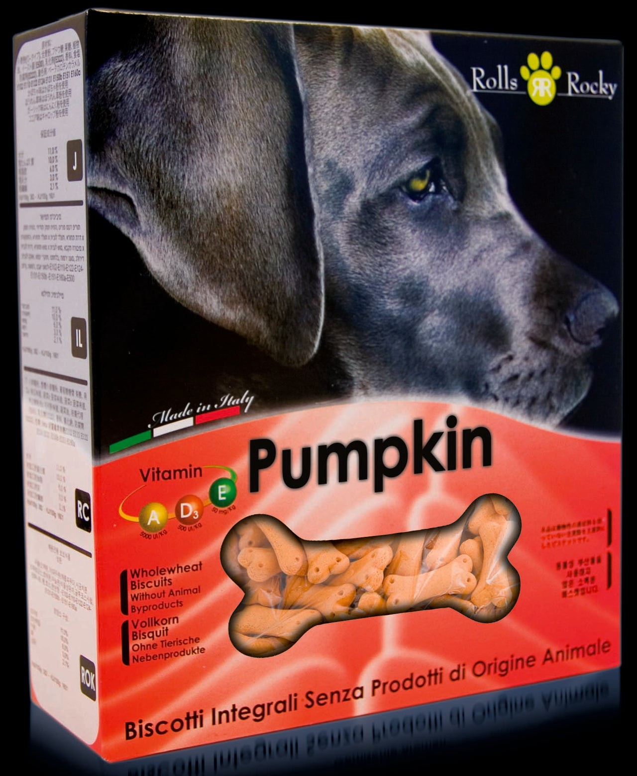 ROCKY BABY ZUCCA biskviti za stence s bucom 300g