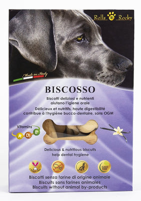 ROCKY BISCOSSO biskviti za pse s okusom vanilije, 300g