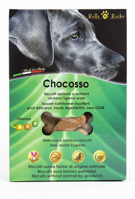 ROCKY CHOCCOSSO biskviti za pse s okusom kakaa, 300g