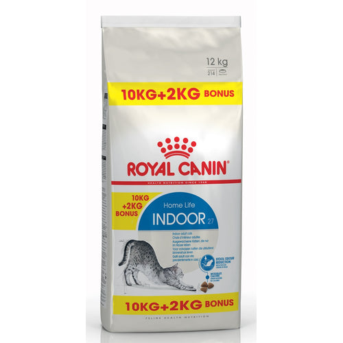 ROYAL CANIN FHN Indoor 10kg + 2 kg BONUS