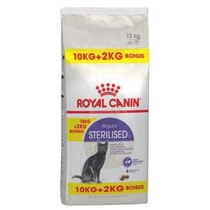ROYAL CANIN FHN Sterilised, 10+2kg BONUS