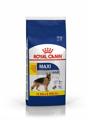 ROYAL CANIN SHN Maxi Adult 15kg + 3kg BONUS