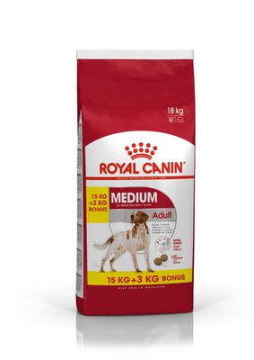 ROYAL CANIN SHN Medium Adult 15kg + 3kg BONUS