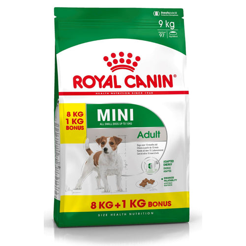 ROYAL CANIN SHN Mini Adult 8kg + 1kg BONUS