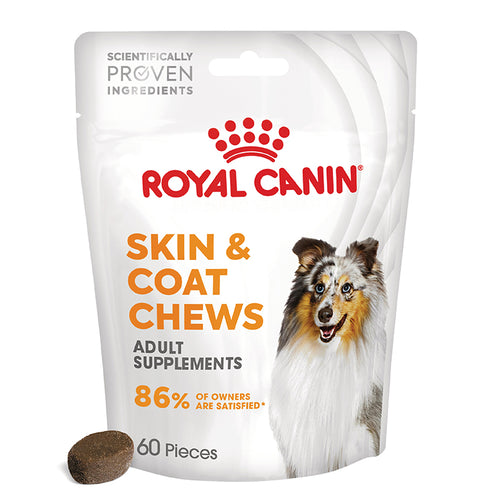 ROYAL CANIN Skin & Coat Chews, dodatak prehrani za pse, 240g