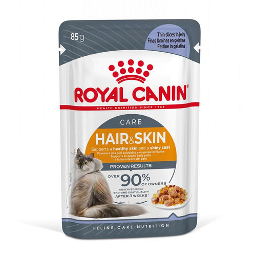 ROYAL CANIN vrecica za macke FCN Hair&Skin, u zeleu, 85g