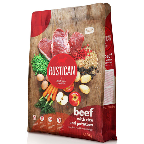 RUSTICAN Govedina s rizom i krumpirom, bez glutena