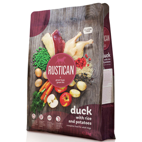 RUSTICAN Pacetina s rizom i krumpirom, bez glutena, 12kg