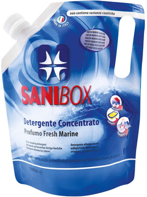 SANIBOX Fresh Marine, koncentrirani deterdzent sa svjezim mirisom mora, 1l