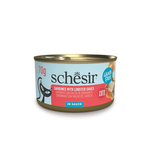 SCHESIR Komadici sardine u umaku od jastoga, bez zitarica, 70g