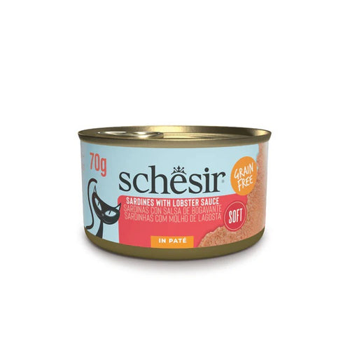 SCHESIR Pasteta sardina u umaku od jastoga, bez zitarica, 70g