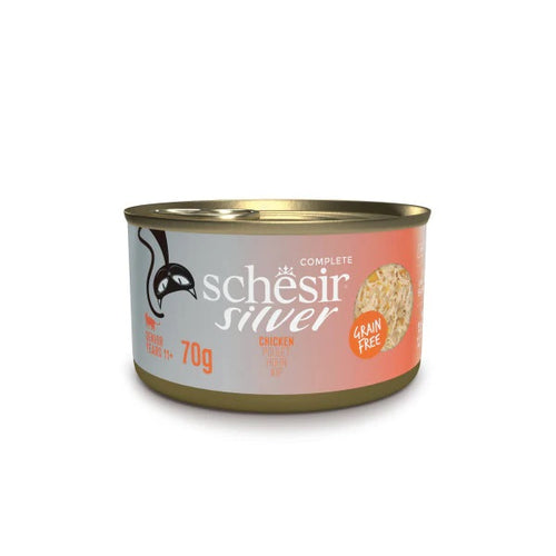 SCHESIR Silver Senior, fileti piletine u temeljcu, bez zitarica, 70g