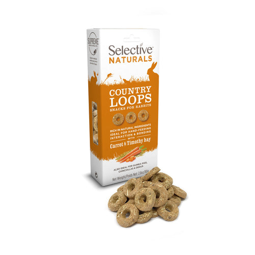 SELECTIVE NATURALS Country Loops, s livadnom macicom i mrkvom, 80 g