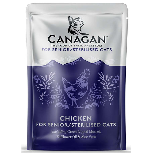 CANAGAN Sterilised / Senior, piletina, 85g