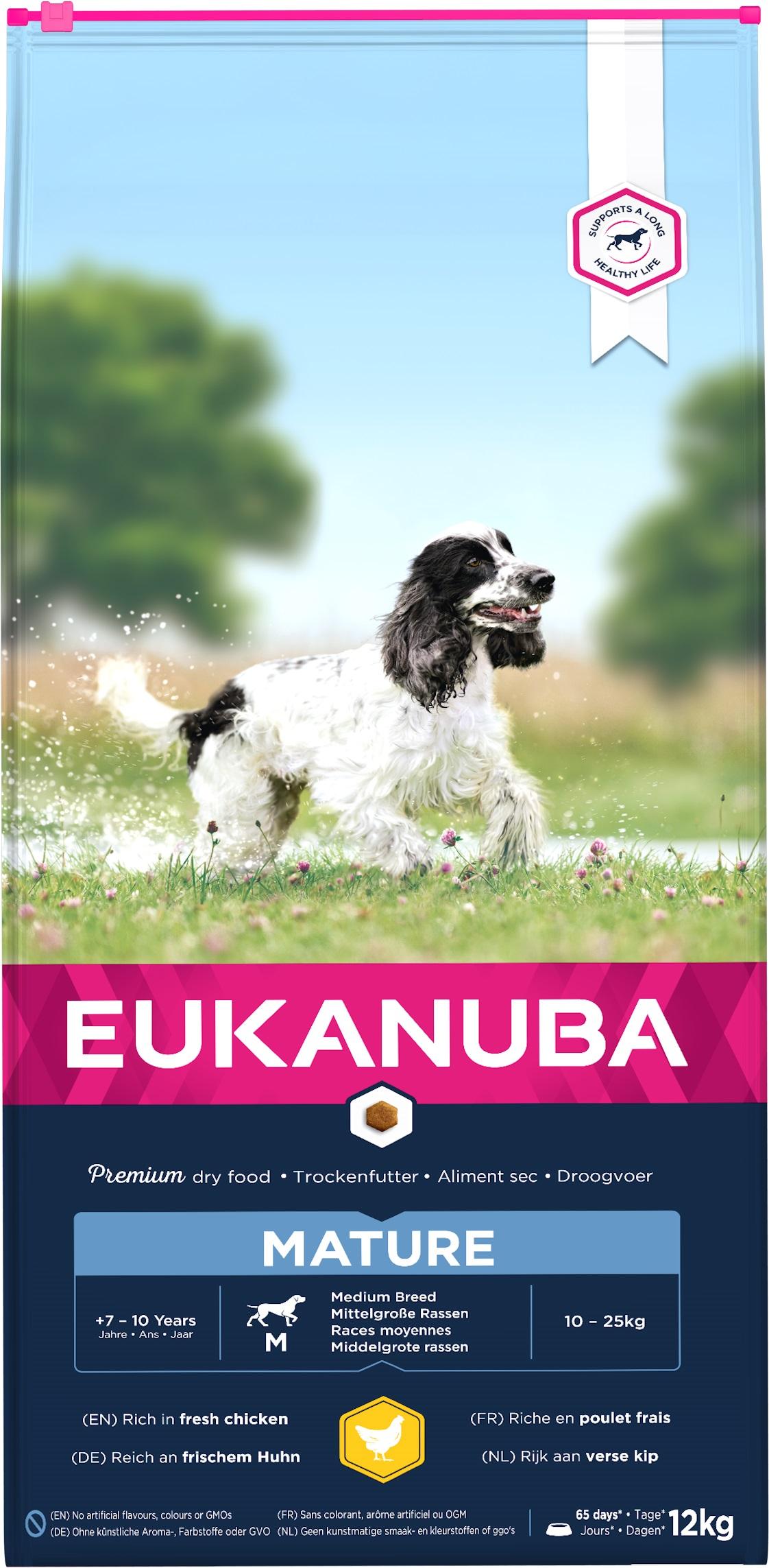EUKANUBA MATURE/SENIOR Medium Breed