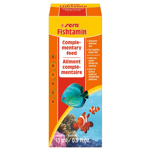 SERA FishVitamin za akvarijske ribice 15ml