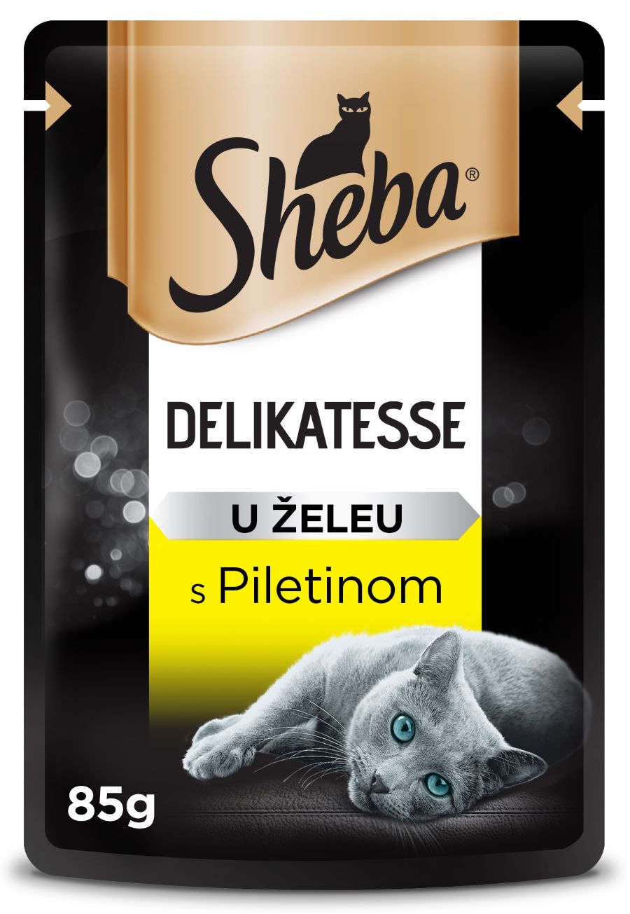 SHEBA Delikatesse, piletina u zeleu, 85g