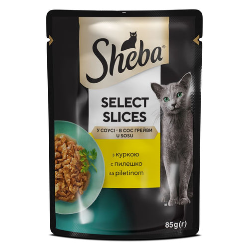 SHEBA Select Slices, s piletinom u umaku, 85g