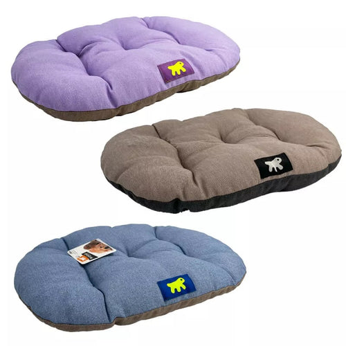 FERPLAST Jastuk Relax, pamuk, mix boja: plava/ljubicasta/smeđa