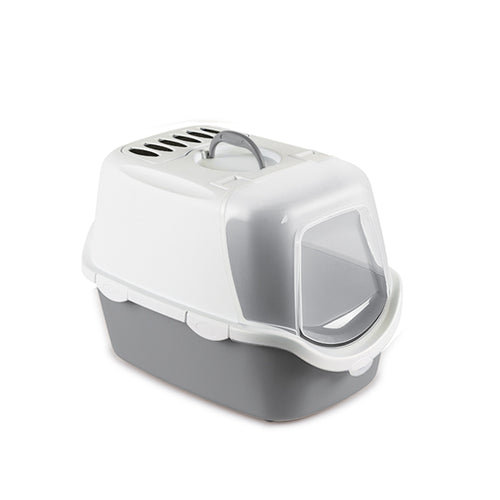 STEFANPLAST WC Cathy Easy Clean, zatvoreni, s lopaticom, sivo bijela, 56x40x40cm