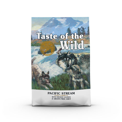 TASTE OF THE WILD Pacific Stream PUPPY, s dimljenim lososom, bez zitarica