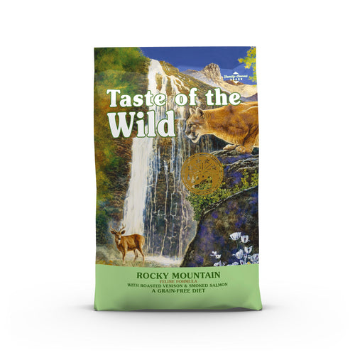 TASTE OF THE WILD Rocky Mountain, s pecenom srnetinom i dimljenim lososom, 2kg