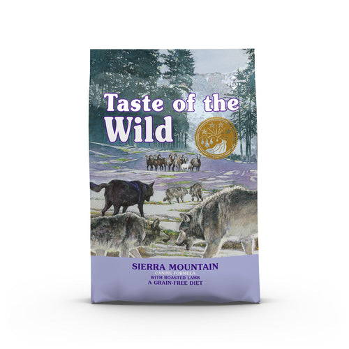TASTE OF THE WILD Sierra Mountain, s pecenom janjetinom, bez zitarica