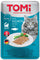 TOMI Grain-free Vrećica za mačke s lososom u želeu od jaja, 100g