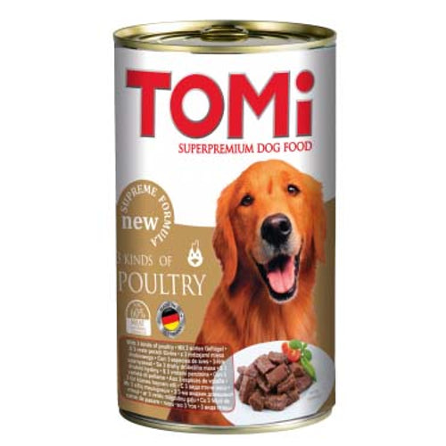 TOMI Konzerva za pse 3 Vrste Peradi