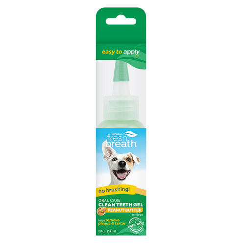 TROPICLEAN Clean Teeth gel za dentalnu njegu, za pse, s okusom kikirikija 59ml