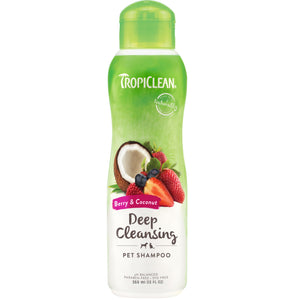TROPICLEAN Deep Cleansing, sampon za pse i macke, 355 ml