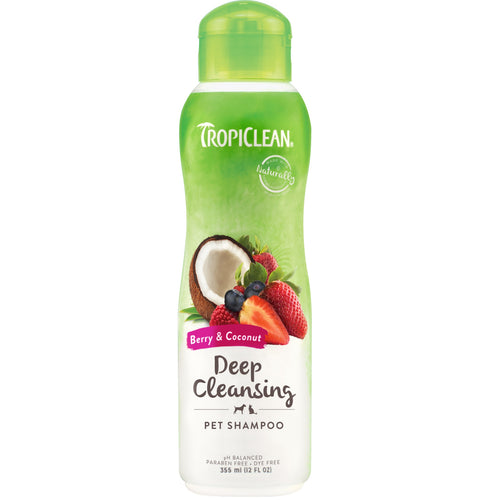 TROPICLEAN Deep Cleansing, sampon za pse i macke, 355 ml