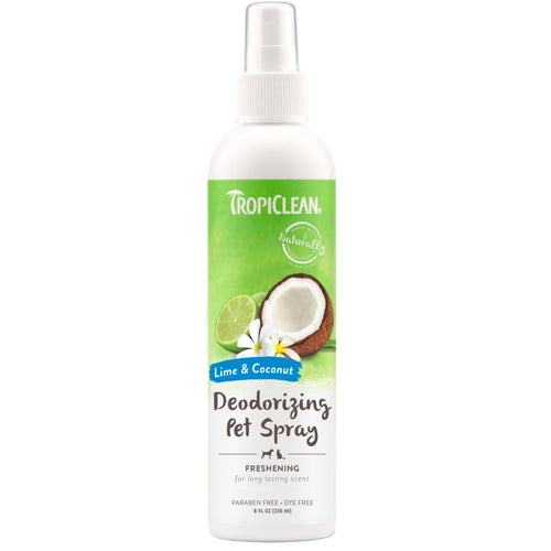 TROPICLEAN Lime & Coconut deodorant, za pse i macke, 236ml