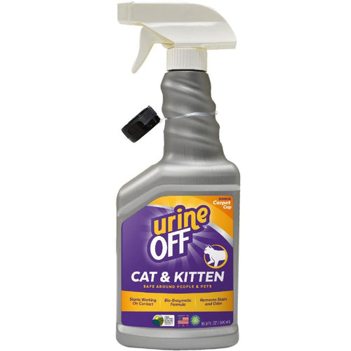 Urine Off, sprej za uklanjanje neugodnih mirisa i mrlja, za macke, 500ml