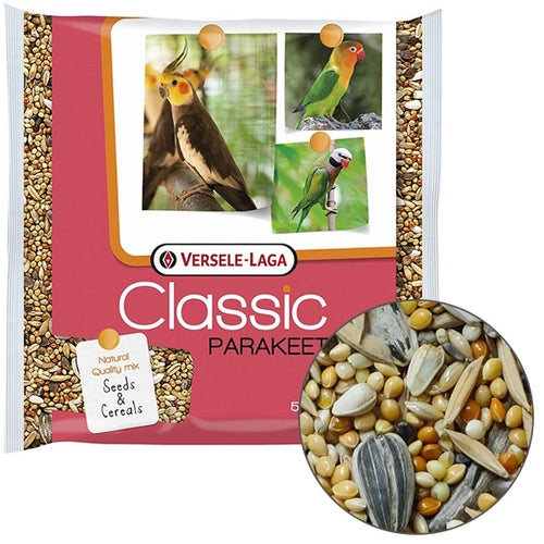 VERSELE-LAGA Classic Cockatiels, potpuna hrana za srednje papige, 500g
