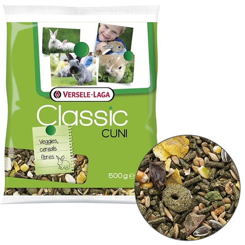 VERSELE-LAGA Classic Cuni, potpuna hrana za kunice, 500g
