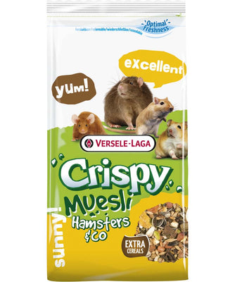 VERSELE-LAGA Crispy Muesli Hamsters & Co, za hrcke, 400g