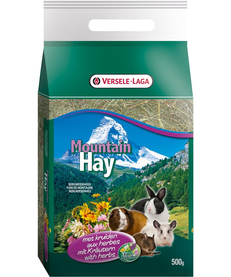 VERSELE-LAGA Mountain Hay Herbs, planinsko livadno sijeno s biiljem, 500g