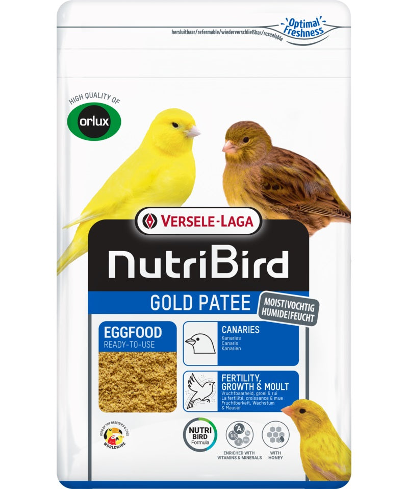 VERSELE-LAGA NutriBird Gold Patee, jajcana hrana za kanarince, 1kg