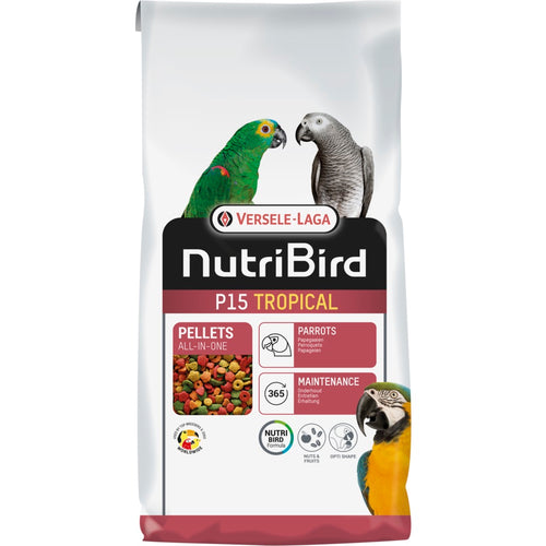 VERSELE-LAGA NUTRIBIRD P15 TROPICAL, peletirana hrana za velike papige, 1kg