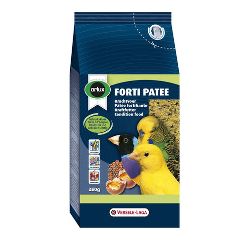 VERSELE-LAGA ORLUX Patee Forti, za jacanje, s jajem i medom, za sve ptice, 250 g