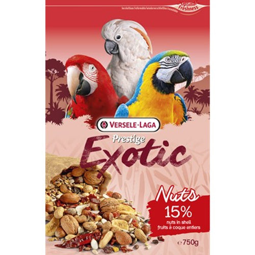 VERSELE-LAGA Prestige Premium Exotic Nuts Mix, za velike papige, 750 g