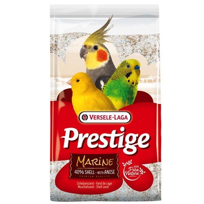 VERSELE-LAGA Prestige Shell Marine, higijenski pijesak za ptice, 5kg