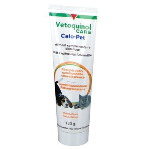 VETOQUINOL Calo-Pet energetski gel kod deficita hranj. tvari, psi i macke120g