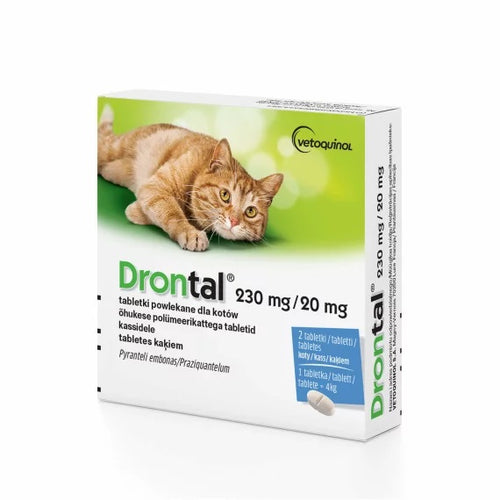 VETOQUINOL DRONTAL Cat tableta za macke antihelmintik 2kom
