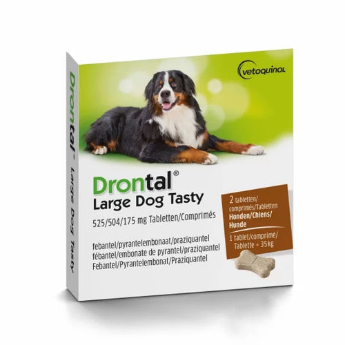 VETOQUINOL DRONTAL Dog flavour 35kg tbl. za pse antihelmintik 2kom